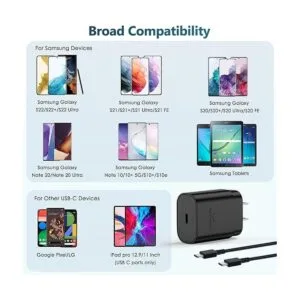 Cargador rápido USB C cargador súper rápido de 25 W_5