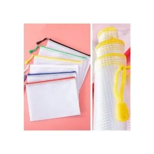 Bolsas A4 con cremallera bolsa de malla con cremallera_3