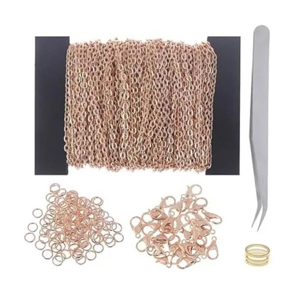 Cadenas de joyería para hacer joyas cadenas de metal de