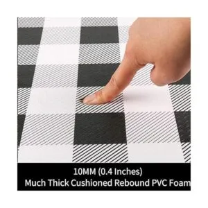 Pauwer Juego de 2 tapetes antifatiga para cocina_4