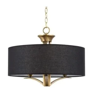 Kira Home Alondra Lámpara moderna de 20 pulgadas con 3_1