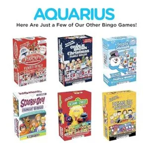 AQUARIUS Juego de bingo familiar ScoobyDoo_6