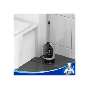 MR.SIGA Toilet Bowl Brush and Holder for Bathroom
