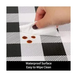 Pauwer Juego de 2 tapetes antifatiga para cocina_3