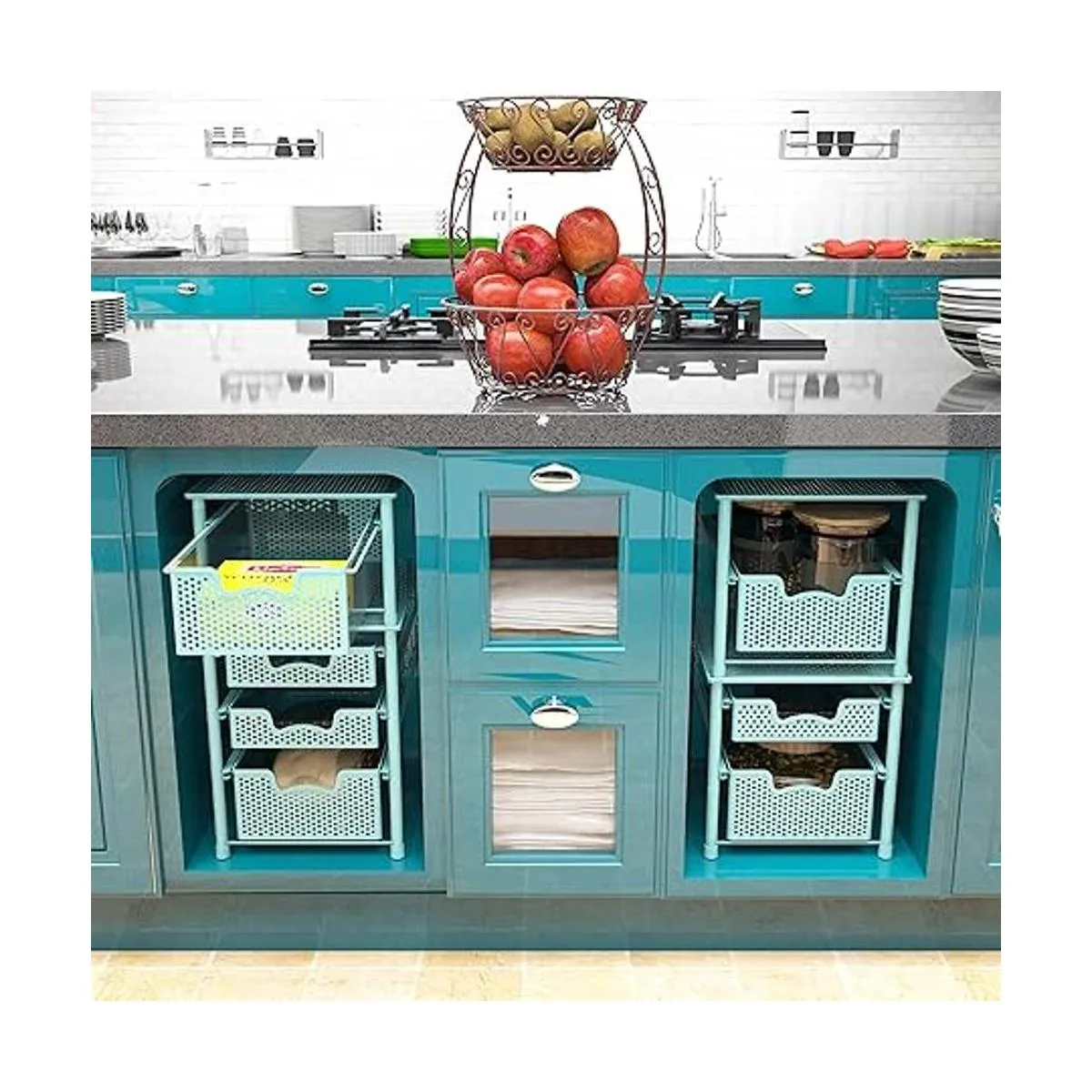 Simple Houseware Organizador apilable de cajones para