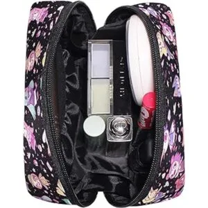 Bolsa de cosméticos portátil y adecuada para viajes con_2