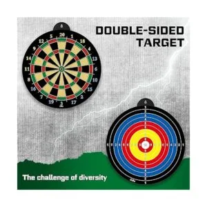 Tablero de dardos magnético 12 dardos magnéticos rojo_3