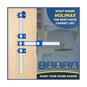 Holimax Plantilla de herraje para gabinete plantilla de