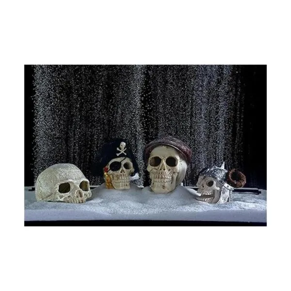 Carefree Fish Aquarium Decoration Skull Fish Tank Head_5