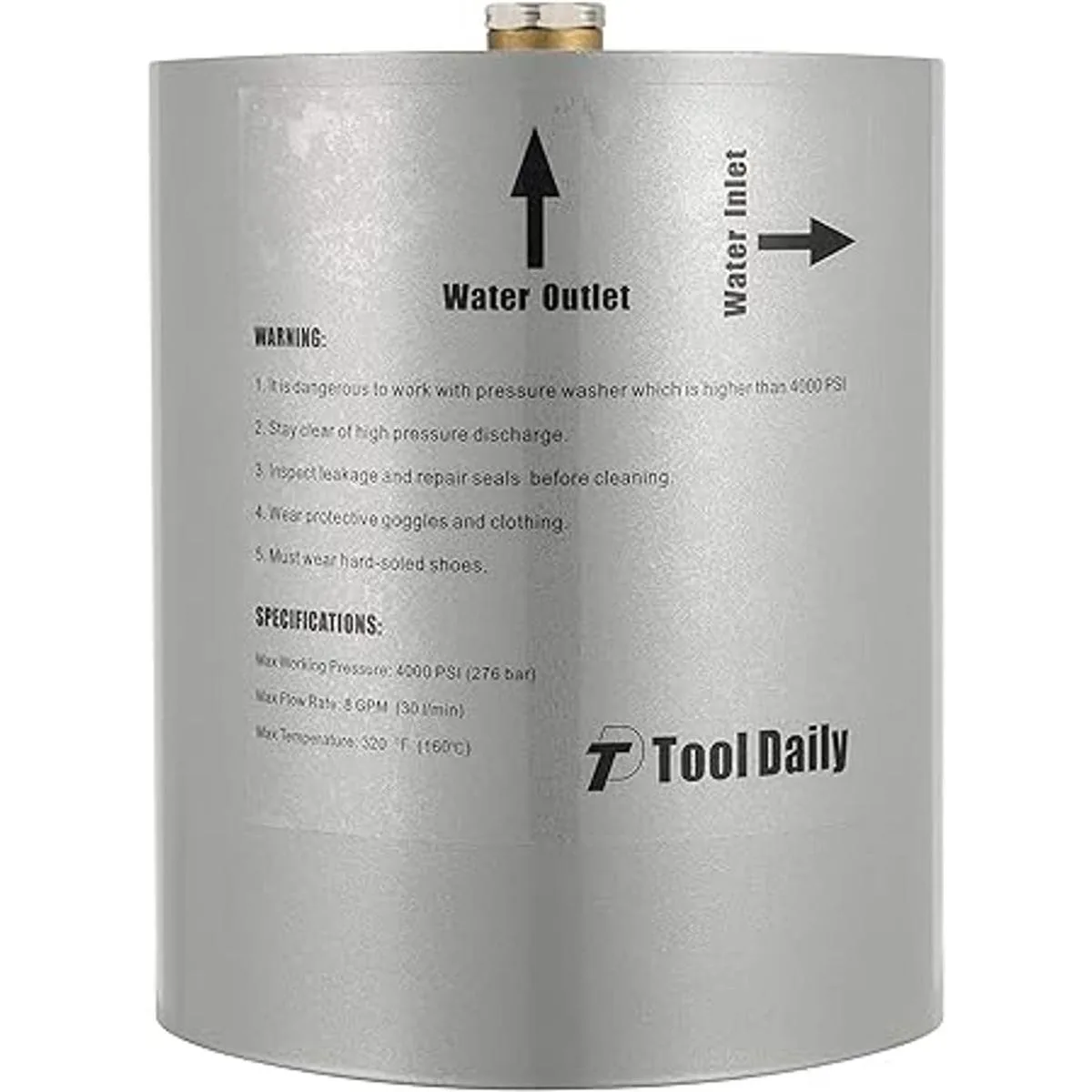 Tool Daily Válvula de pie de lavadora a presión para kit_5