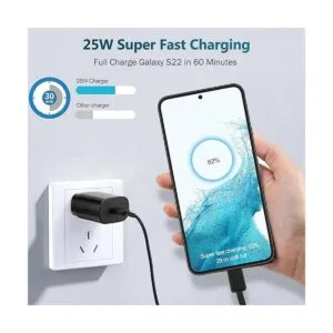 Cargador rápido USB C cargador súper rápido de 25 W_2