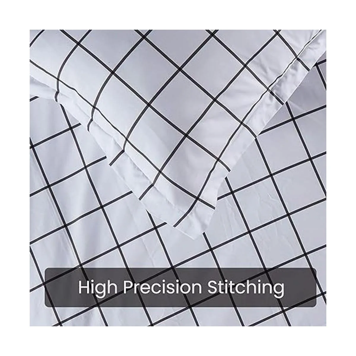 SLEEP ZONE Juego de funda de edredón estampado de flores_6