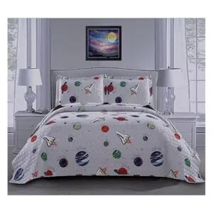 Colcha espacial de 3 piezas colcha de verano tamaño_6