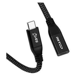 Cable de extensión USB C de 5.9 ft RIITOP USB tipo C_1