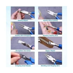 Shynek Alicates para joyería 8 piezas alicates para