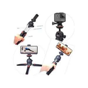 Riqiorod Trípode para teléfono con mando a distancia_2
