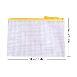 Bolsas A4 con cremallera bolsa de malla con cremallera_2
