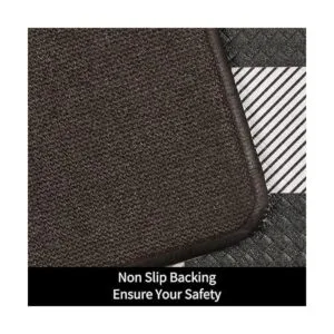 Pauwer Juego de 2 tapetes antifatiga para cocina_5