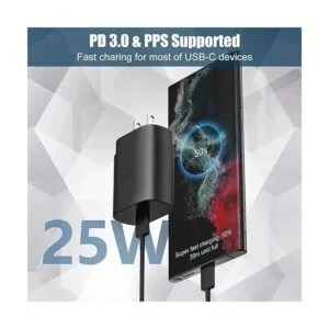 Cargador rápido USB C cargador súper rápido de 25 W_4