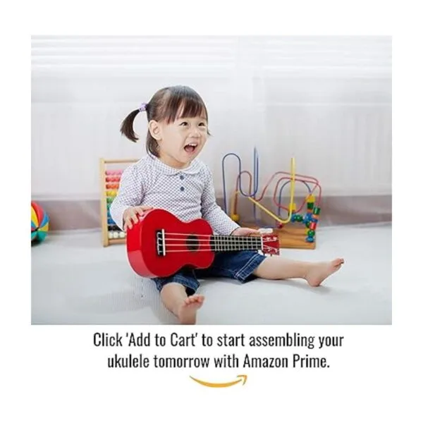 Kit de ukelele soprano 22 pulgadas construye tu propio