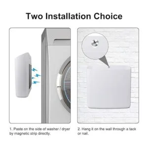 Amytalk Contenedor de pelusas grande magnético para