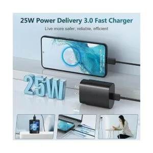 Cargador rápido USB C cargador súper rápido de 25 W_3