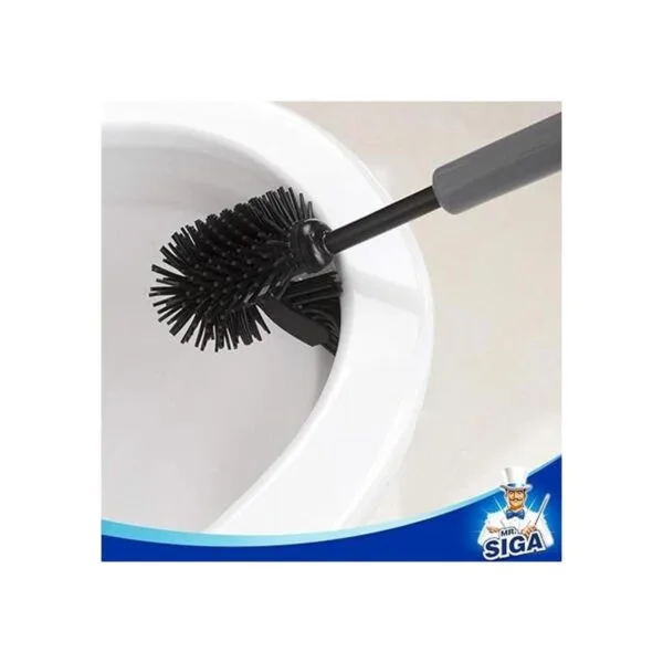 MR.SIGA Toilet Bowl Brush and Holder for Bathroom