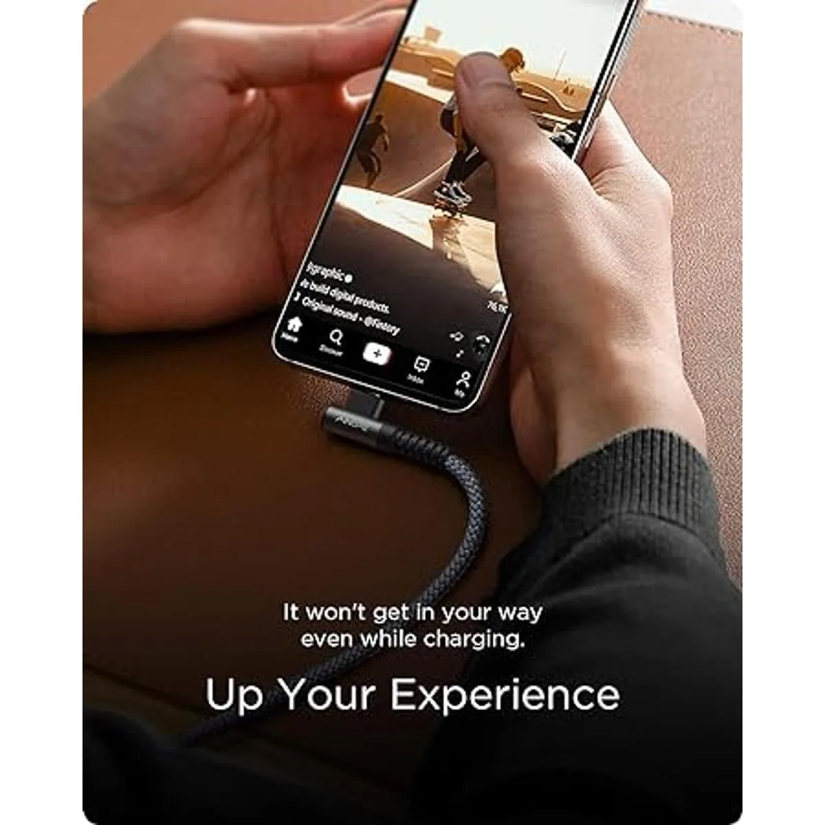 Cable USB C AINOPE 2 unidades 6.6 pies 3.1A tipo C_3