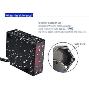 Supreform IP67 Sensor fotoeléctrico retroreflectante para