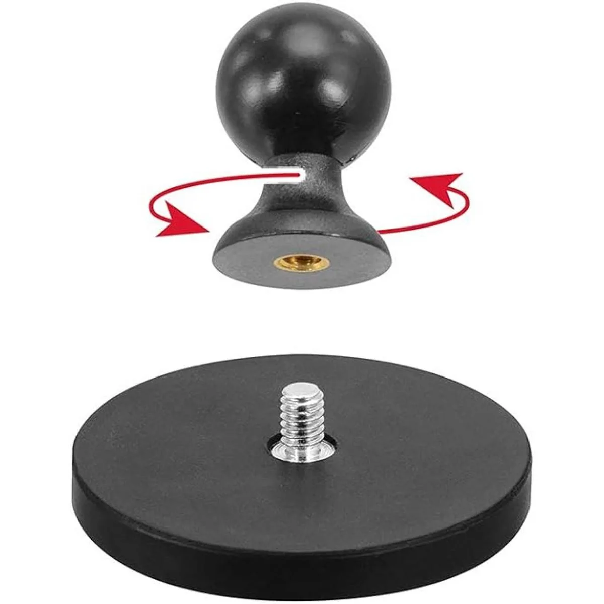 Arkon Base magnética redonda 2.559 in de diámetro 0.984_3