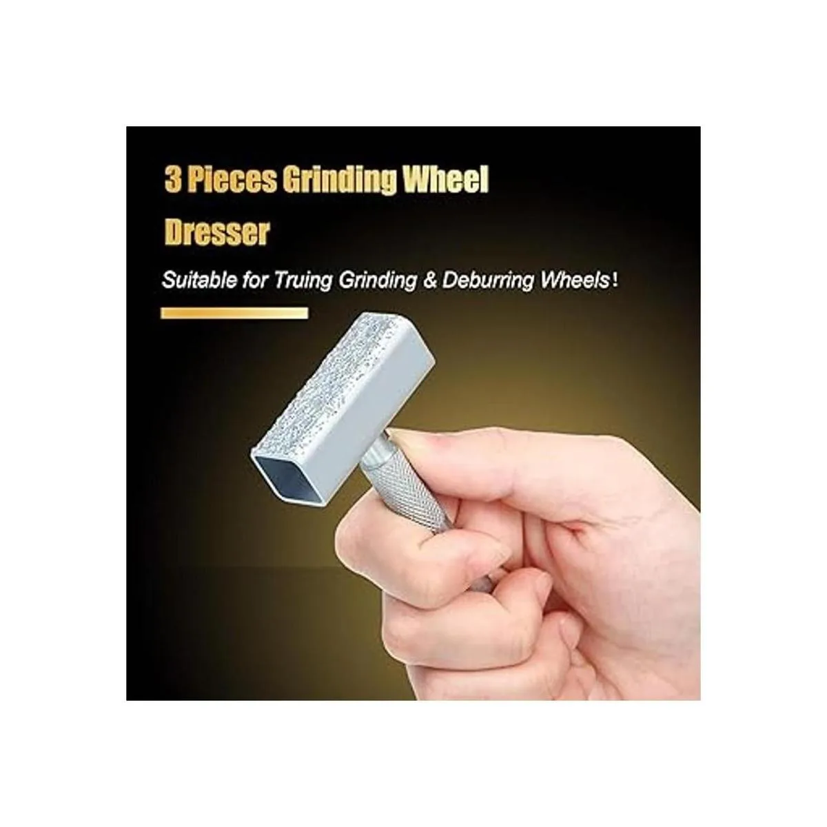 3 piezas de muela de pulido de diamante muela de piedra
