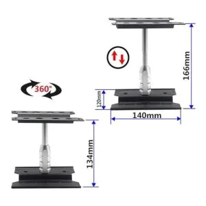 Mirthobby RC aleación de aluminio soporte de trabajo