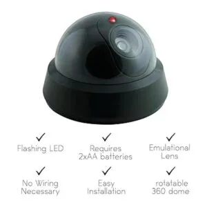 Cámara de seguridad falsa para exteriores sistema de_3