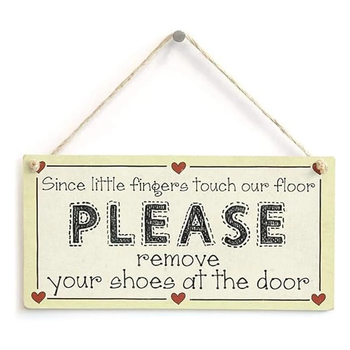 JANOU 3 letreros de madera sin terminar rectangulares para