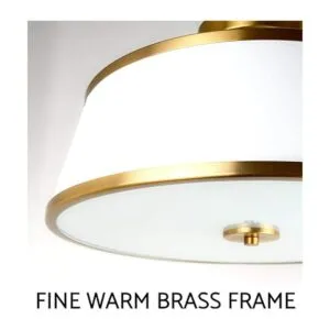 Kira Home Zoey Lámpara de techo moderna de 3 luces_4