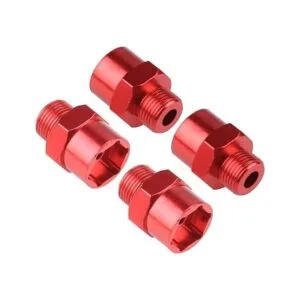 Hobbypark Juego de 4 tuercas de conversión de aleación de_2