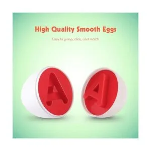 Coogam Letras a juego Huevos 26PCS ABC Alfabeto_5