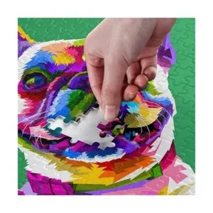 Nander 500 piezas rompecabezas juguetes divertidos Bulldog_4