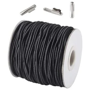 Craftdady Cordones elásticos de 0.079 in 43.74 yardas de_2