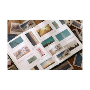 Juego de calcomanías kawaii Washi para álbumes de_3