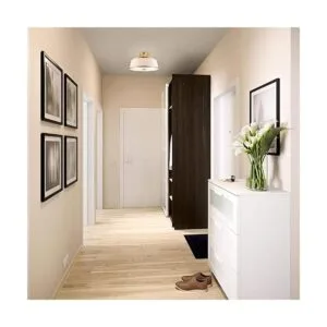 Kira Home Zoey Lámpara de techo moderna de 3 luces_3