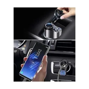 4 in 1 USB C Car Charger 36W Multi USB Cigarette Lighter_4