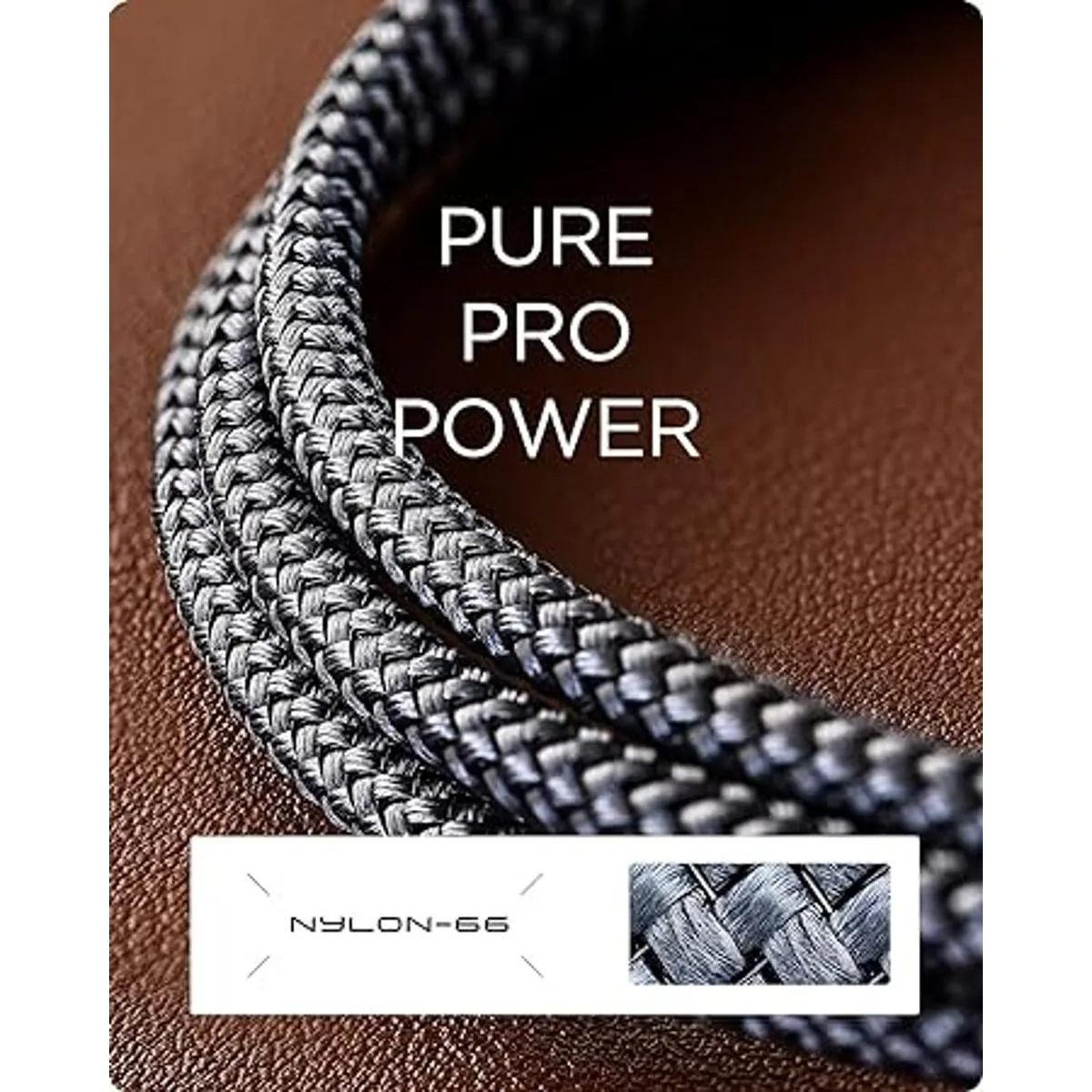 Cable USB C AINOPE 2 unidades 6.6 pies 3.1A tipo C_6