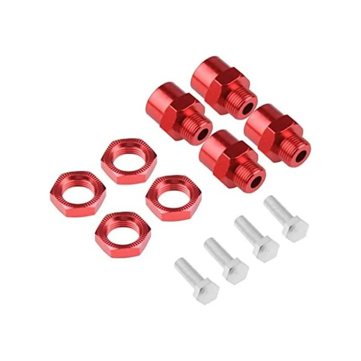 Hobbypark Juego de 4 tuercas de conversión de aleación de_1