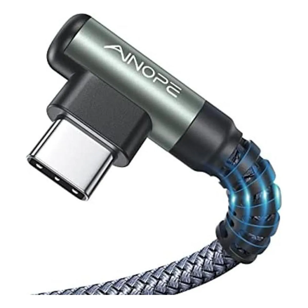 Cable USB C AINOPE 2 unidades 6.6 pies 3.1A tipo C_1