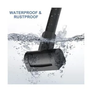 PrettyHome Barra de ducha curvada ajustable a prueba de_4