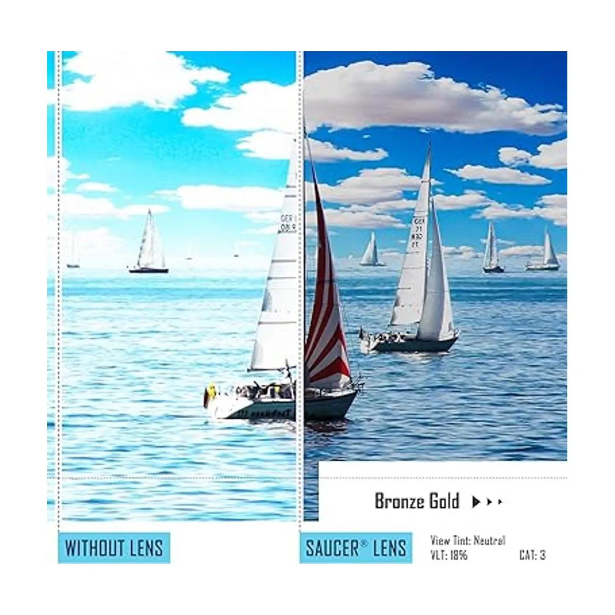 Saucer Lentes de repuesto prémium y almohadillas nasales_4