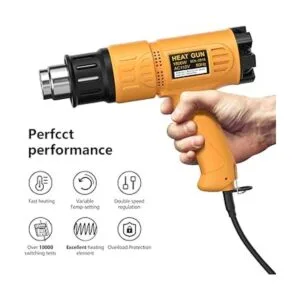 Pistola de calor SEEKONE Kit de de calor de aire_3