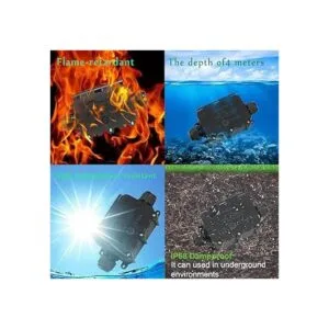 Caja de conexiones para exteriores impermeable IP68 3