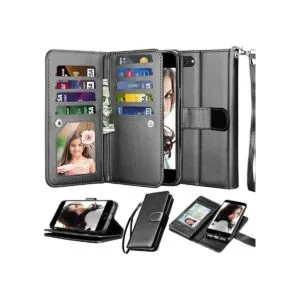 Njjex Funda tipo cartera para iPhone SE 2020SE2 funda_1